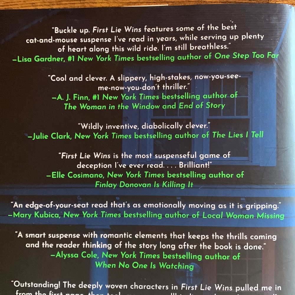 First Lie Wins by Ashley Elston book - Picture 3 of 4